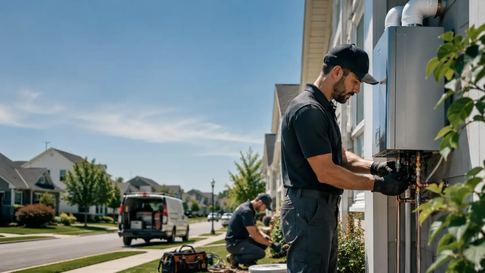 Tankless Water Heater Installation in Plessis, NY